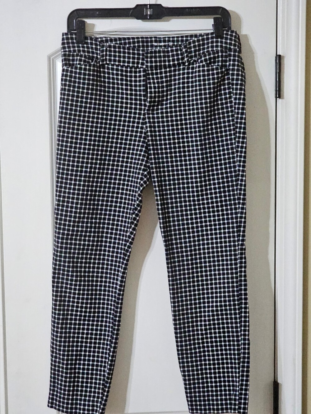 ☀️Nwot Old Navy Black & White Checked PIXIE  Ankle Pants